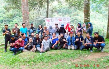 Kegiatan Alam Curug Ciomas Lembang, Siswa paket C SMA 2018